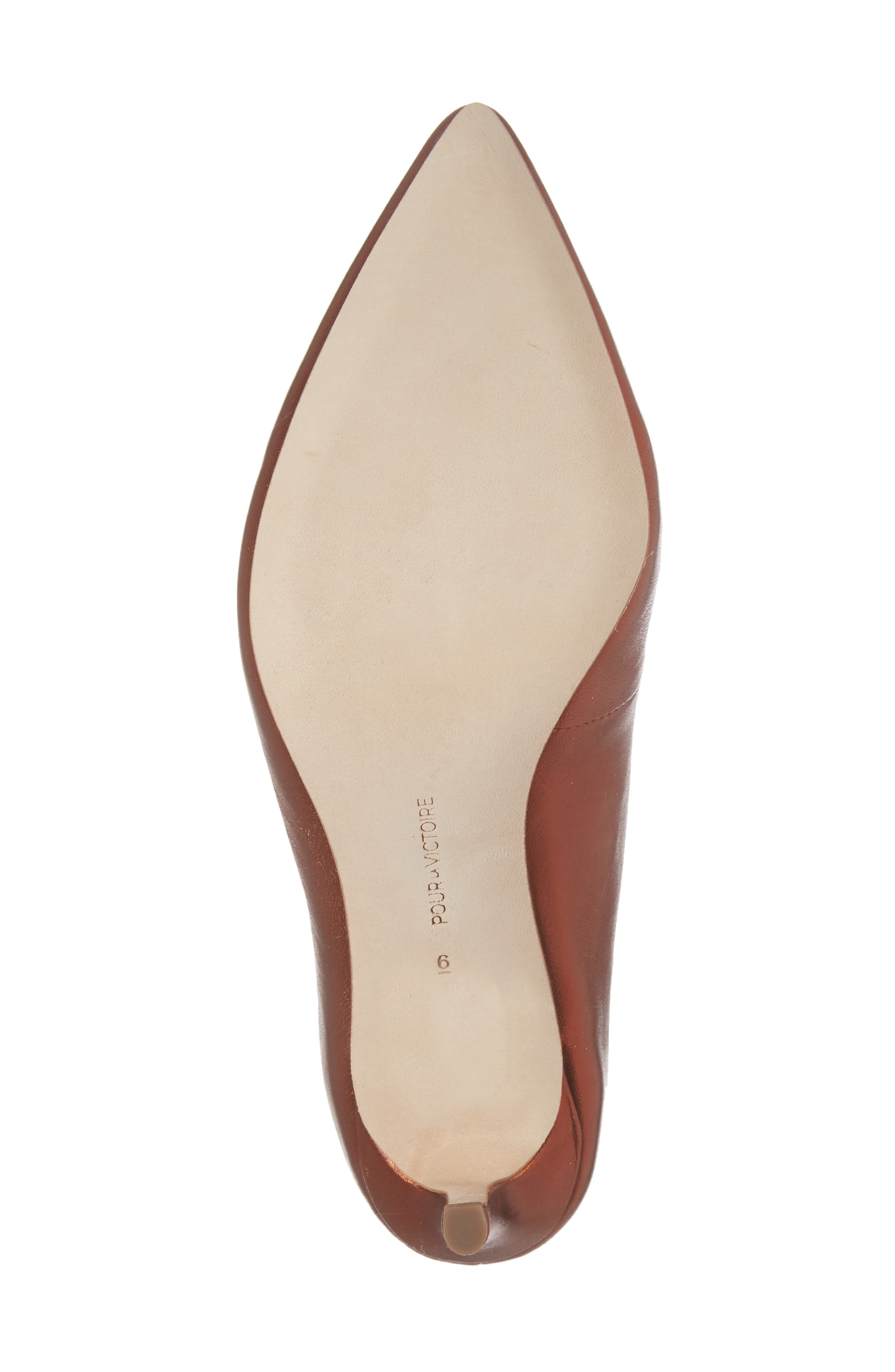 Daria Mule Pump, Alternate, color, PAPAYA LEATHER