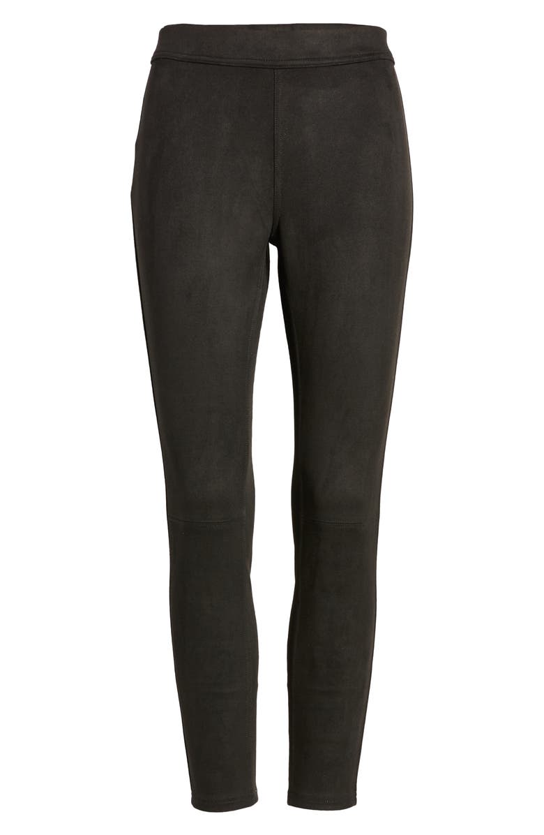 Hue Microsuede Leggings, Alternate, color, 