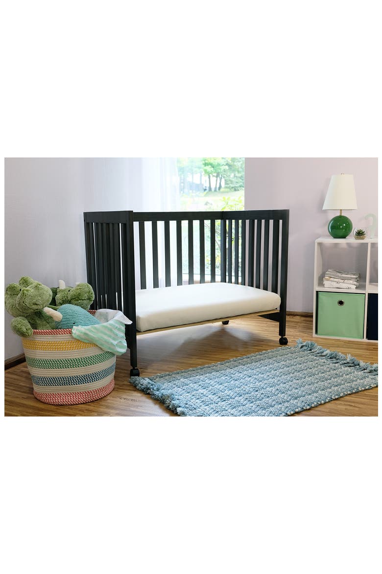 Organic Breathable Mini Crib Mattress, Alternate, color, NATURAL