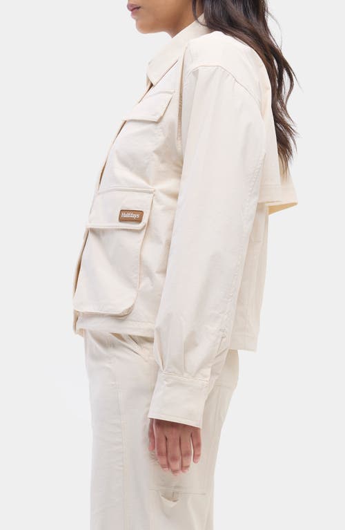Halfdays Nan Field Jacket In Oatmilk
