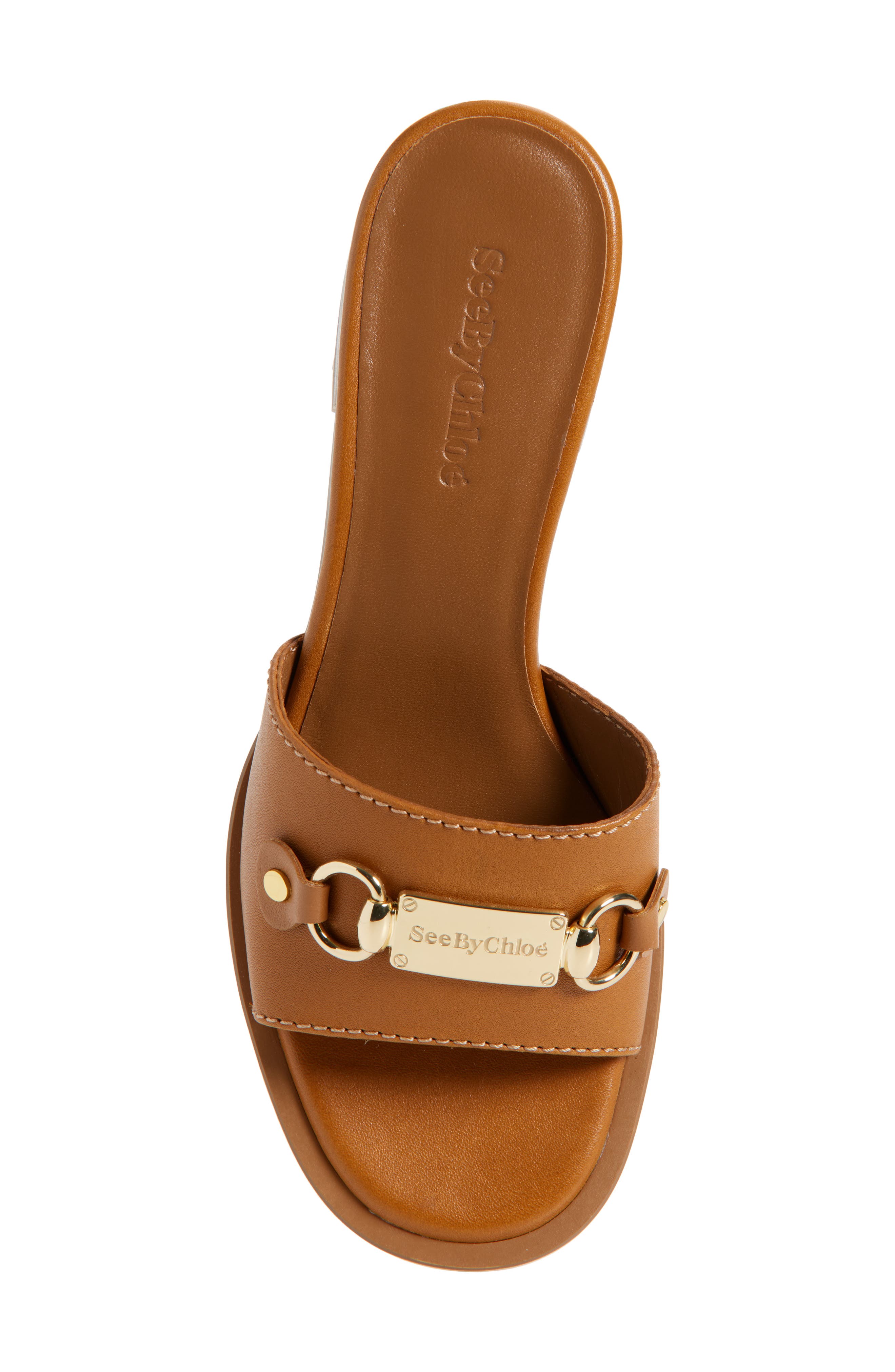See by Chloé Signature 1 Mule, Alternate, color, Tan