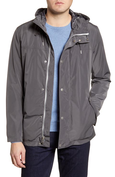 Packable Hooded Rain Jacket