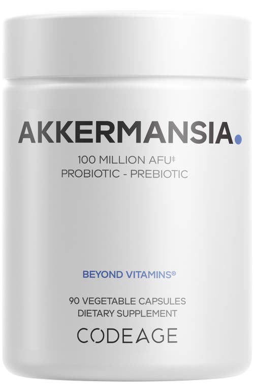 Codeage Akkermansia Muciniphila 100M AFU Probiotic Supplement in White  product