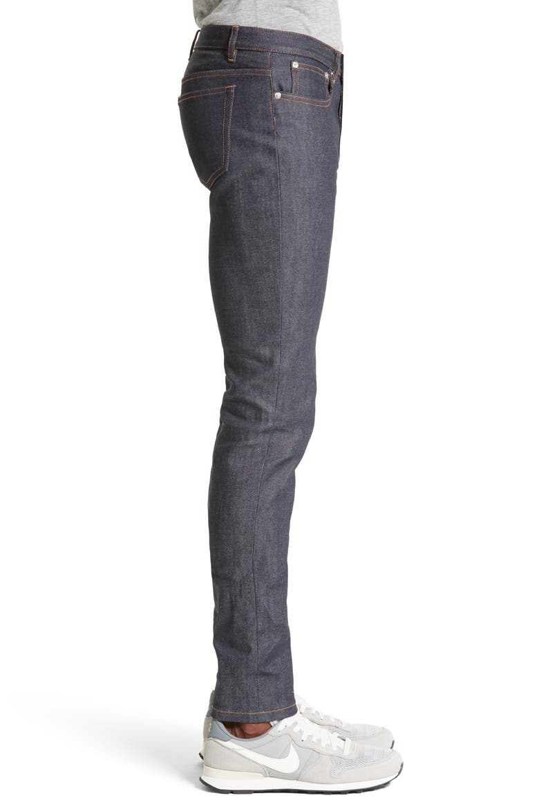 Petite Standard Stretch Skinny Fit Jeans, Alternate, color, INDIGO