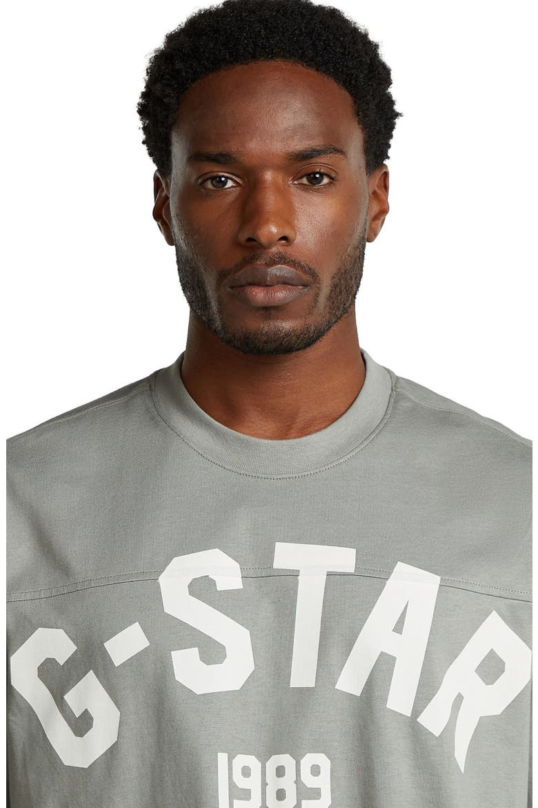 Logo Graphic T-Shirt, Alternate, color, WILD DOVE