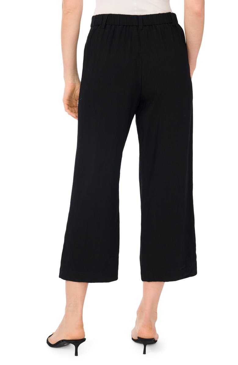 Vince Camuto Crop Pants, Alternate, color, Rich Black