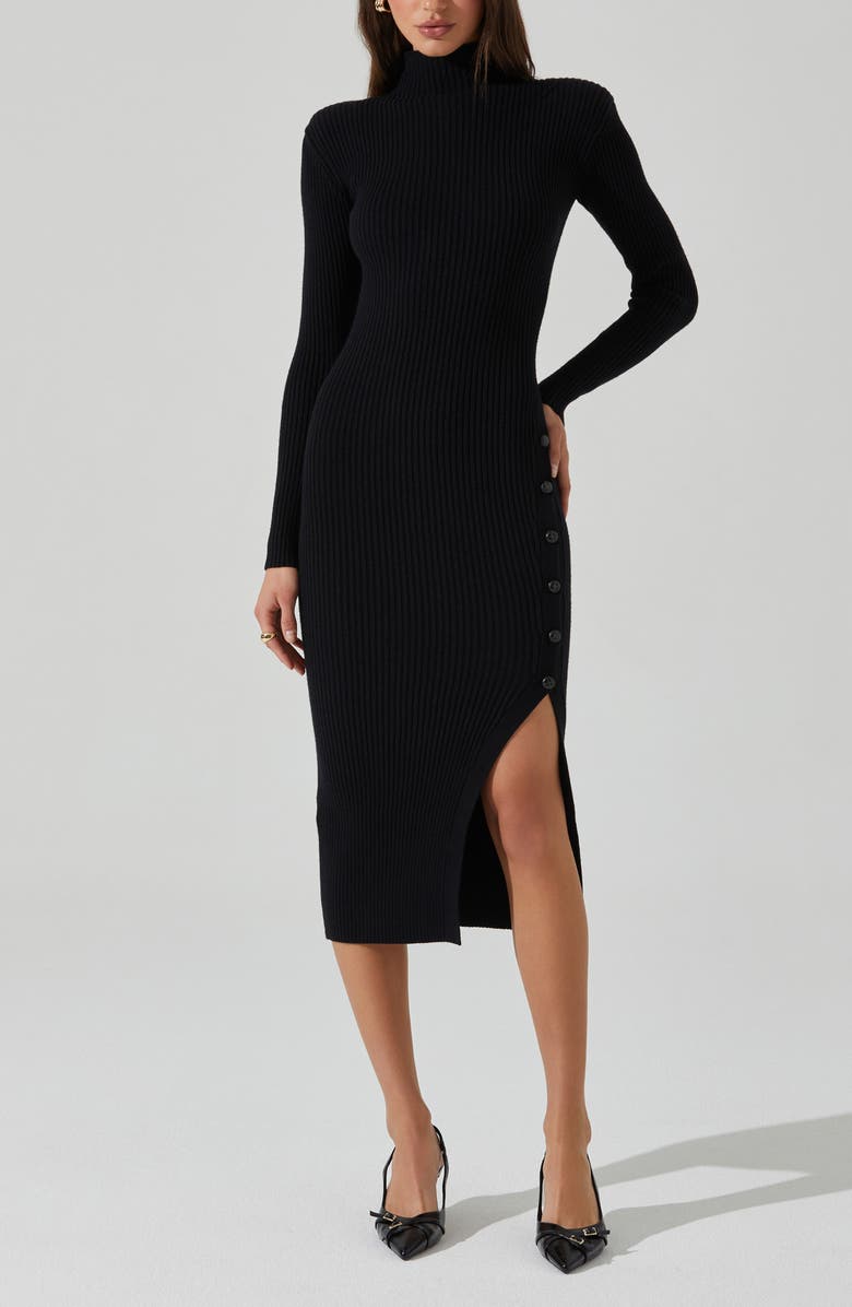 ASTR the Label Soryn Long Sleeve Sweater Dress, Alternate, color,
