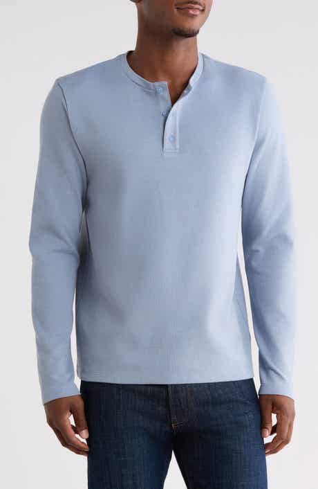 Double Face Piqué Henley