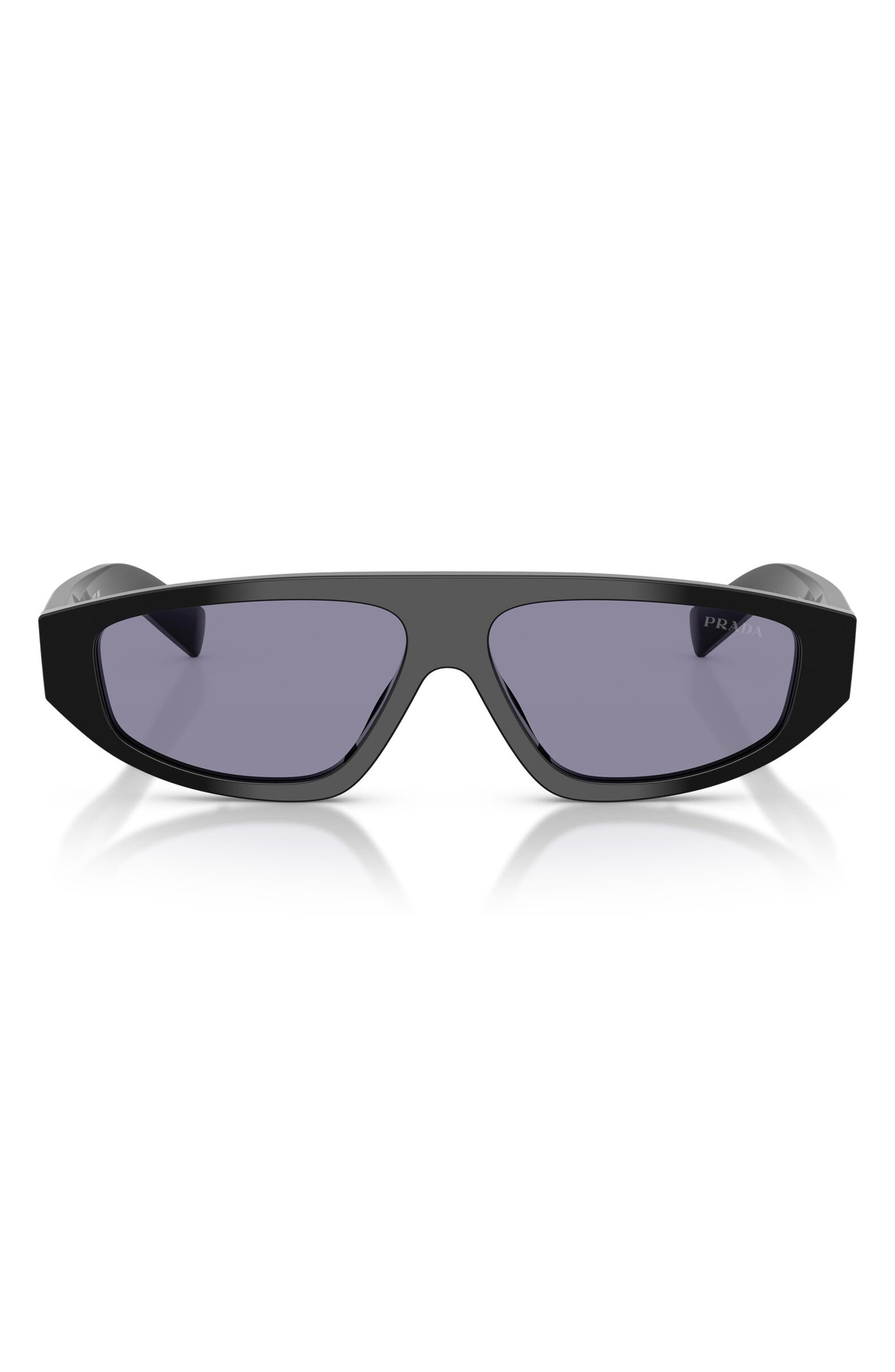 selected BLACK / VIOLET MIRROR SILVER
