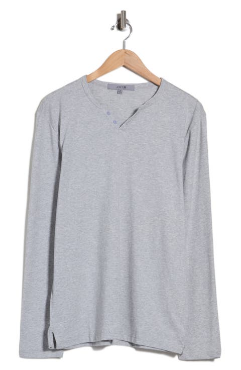 Long Sleeve Henley T-Shirt