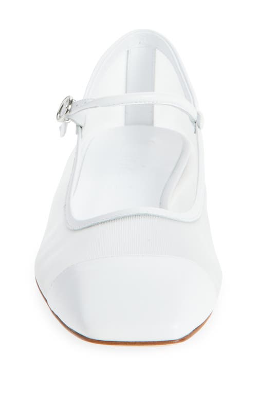 Aeyde Uma Mary Jane Cap Toe Flat