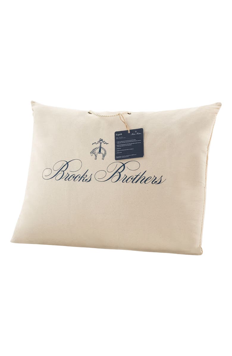 Brooks Brothers Kapok Pillow, Alternate, color,