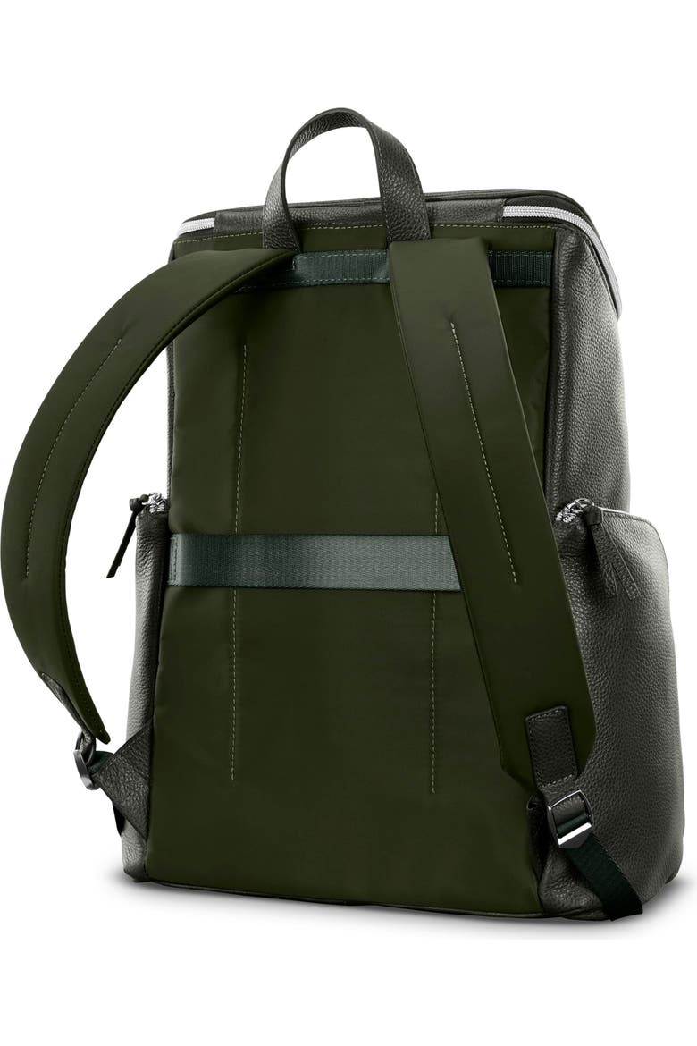 a-2 backpack leather HARI II BLACK convenient and durable With an adjustable shoulder strap With zipper and hasp closure types Bag dimension Samsonite Mobile Solution 2 Leather