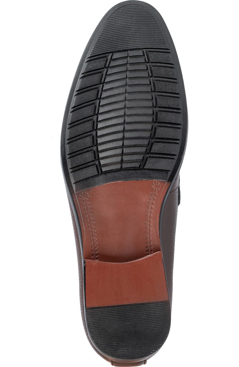 XRAY Liam Faux Leather Loafer, Alternate, color, Brown