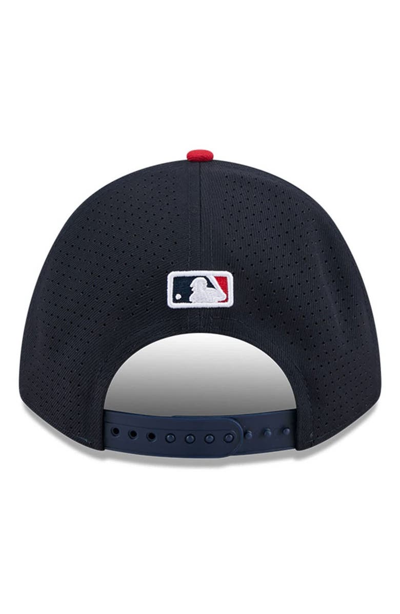 New Era Men's New Era Navy/Red  Boston Red Sox 2025 MLB All-Star Game Workout 9FORTY M-Crown Adjustable Hat, Alternate, color, Navy