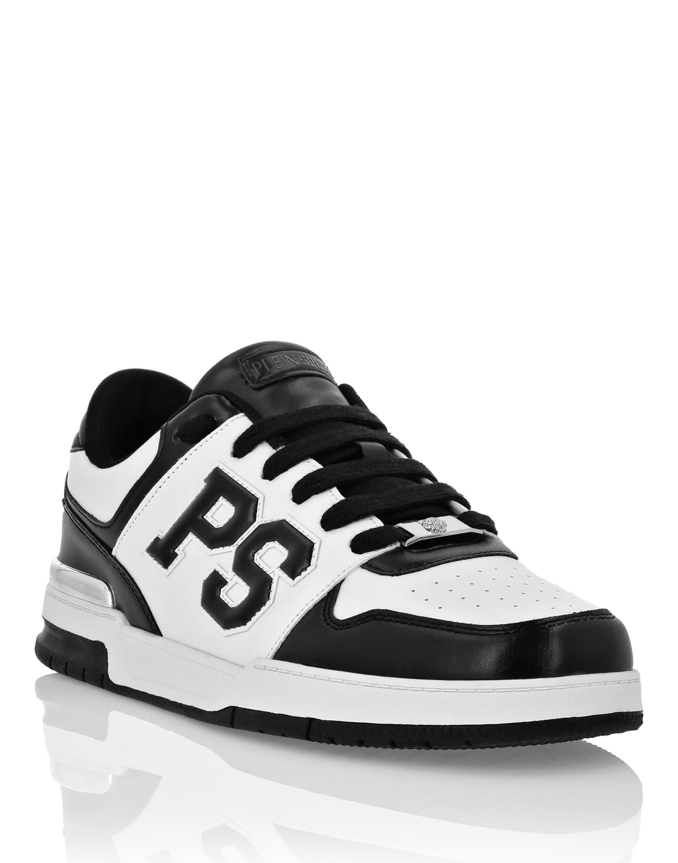 Lo-Top Sneakers Shock Unisex, Alternate, color, white/black