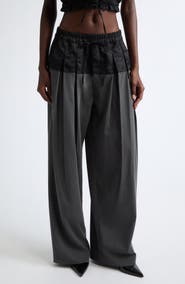 Cinq à Sept Elisabetta Wide Leg Pants
