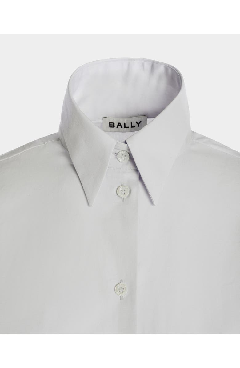 Bally Cotton Long Sleeve Shirt, Alternate, color, White