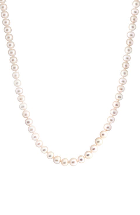 Sterling Silver Freshwater Pearl Necklace