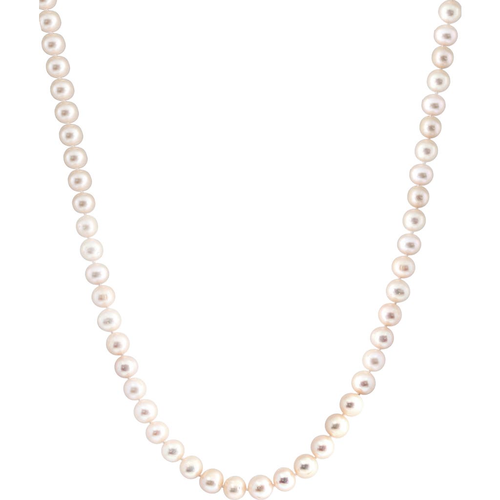EFFY Sterling Silver Freshwater Pearl Necklace in White at Nordstrom Rack