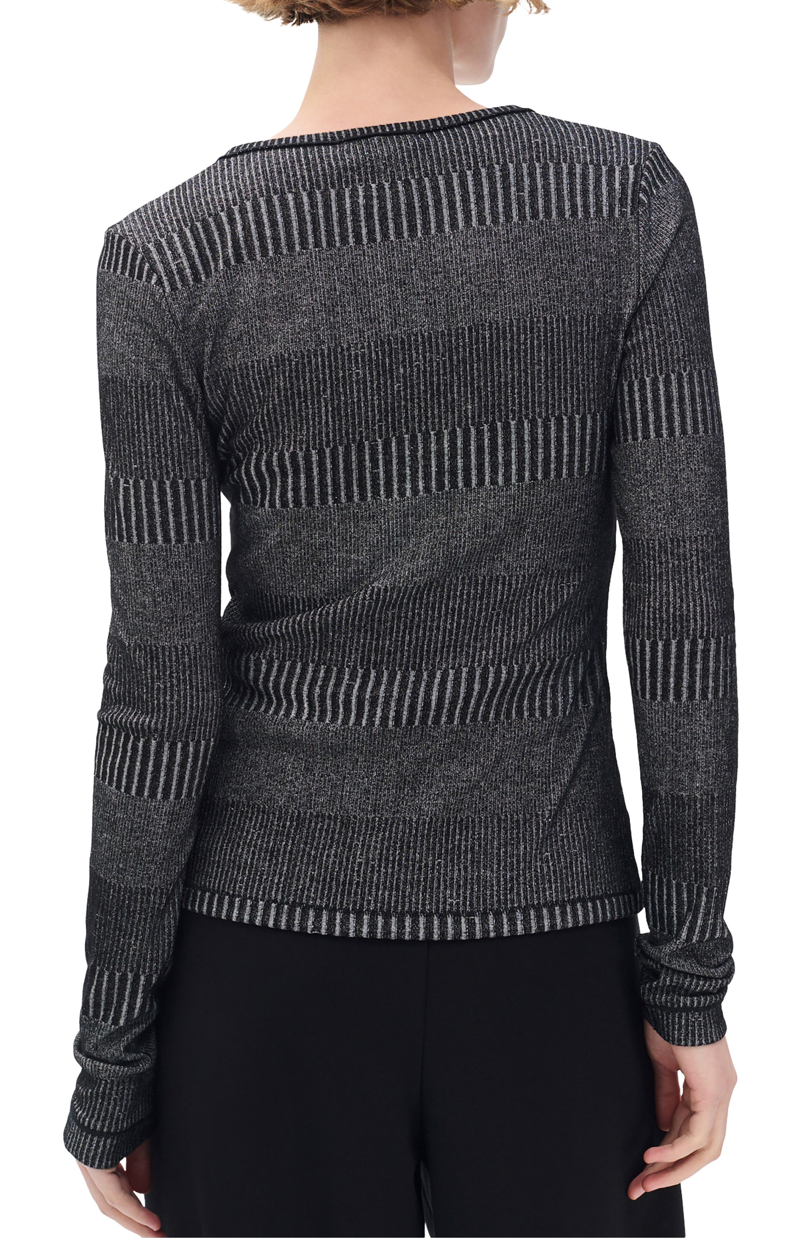 The Knit Two-Tone Rib Henley - image 2