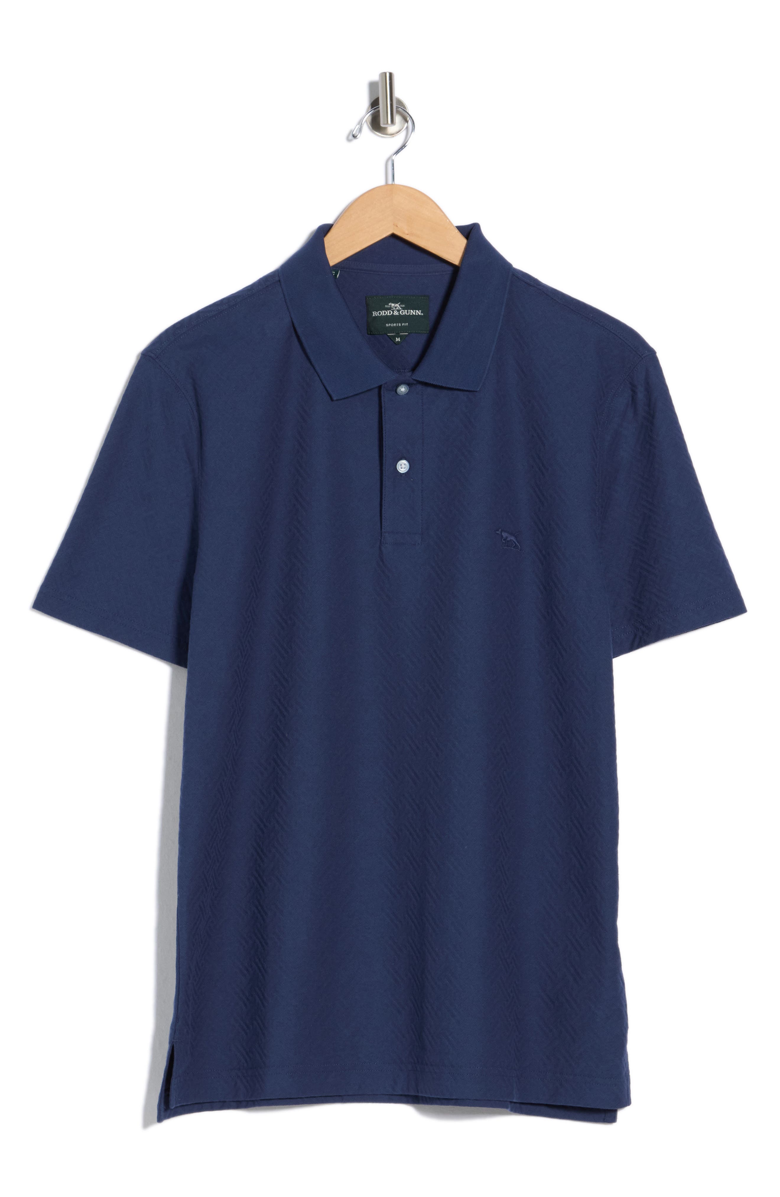 Rodd & Gunn Reimers Lane Sports Fit Cotton Jacquard Polo