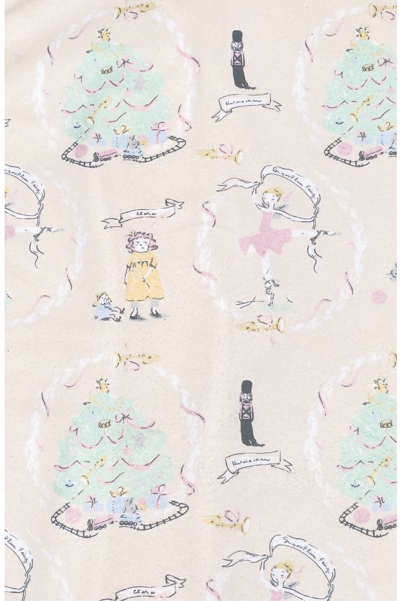 Kids' Holiday Nutcracker Two-Piece Pajamas, Alternate, color, IVORY