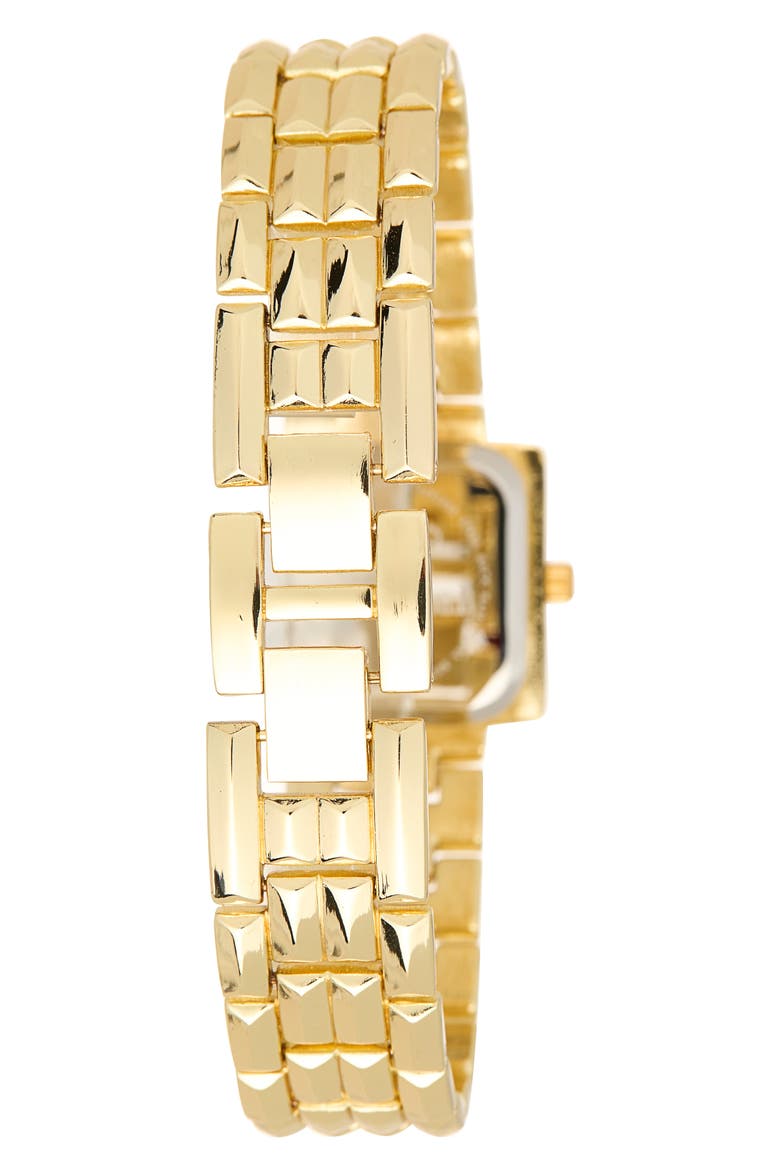 Bracelet Watch, 24mm, Alternate, color, GOLD