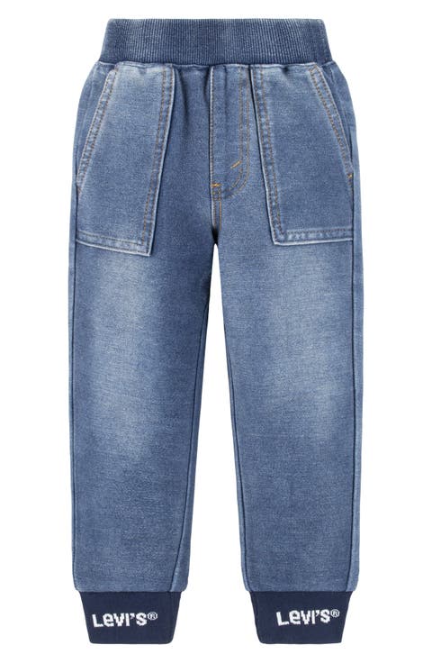 Kids' Logo Denim Knit Joggers (Toddler & Little Kid)