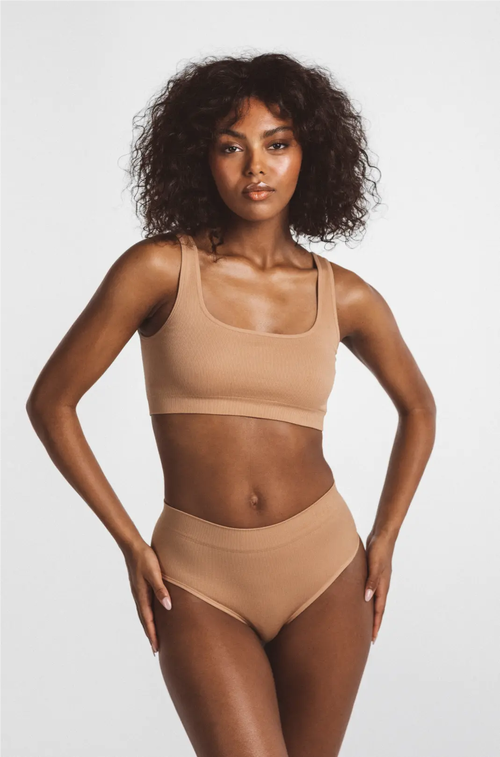 Ldma High Sculpt Brief In Dusty Nude