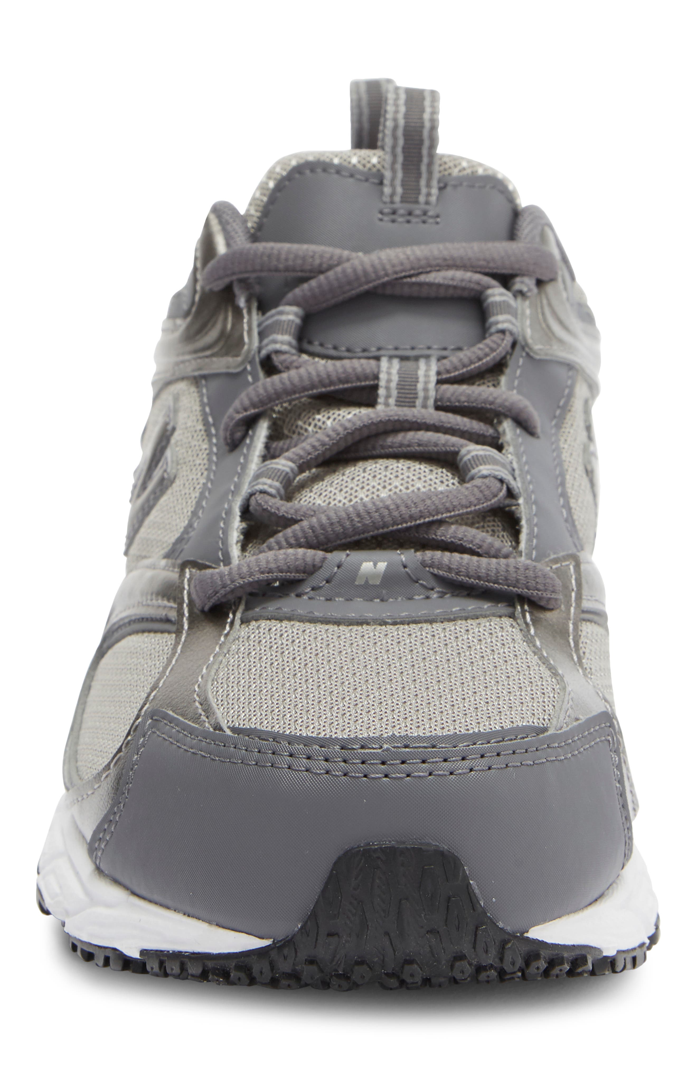 408 Running Shoe, Alternate, color, SLATE GREY/ DK SILVER METALLIC