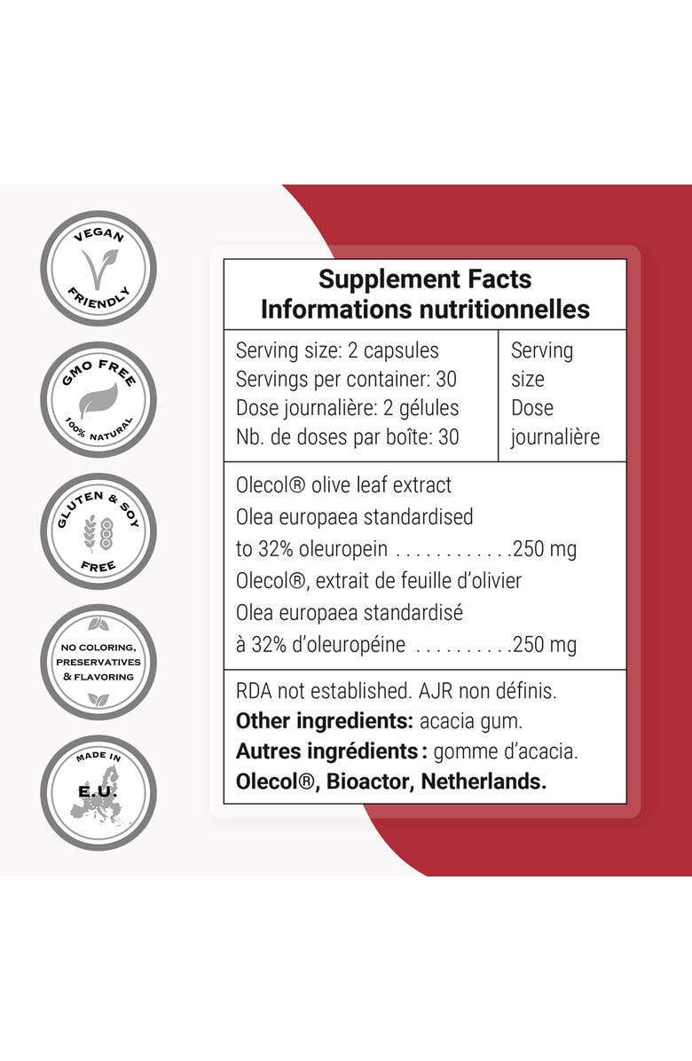 SuperSmart Olive Leaf Extract, Alternate, color, 