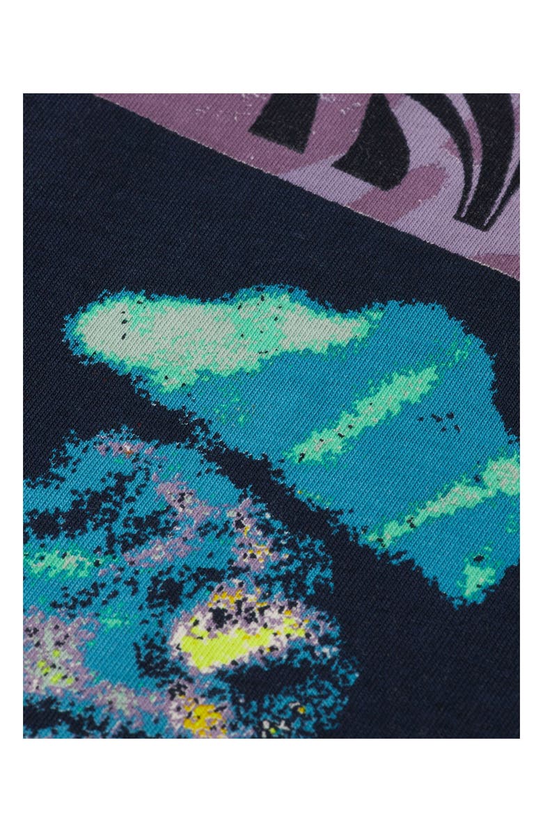 Scotch & Soda Oversize Graphic T-Shirt, Alternate, color, Eggnog