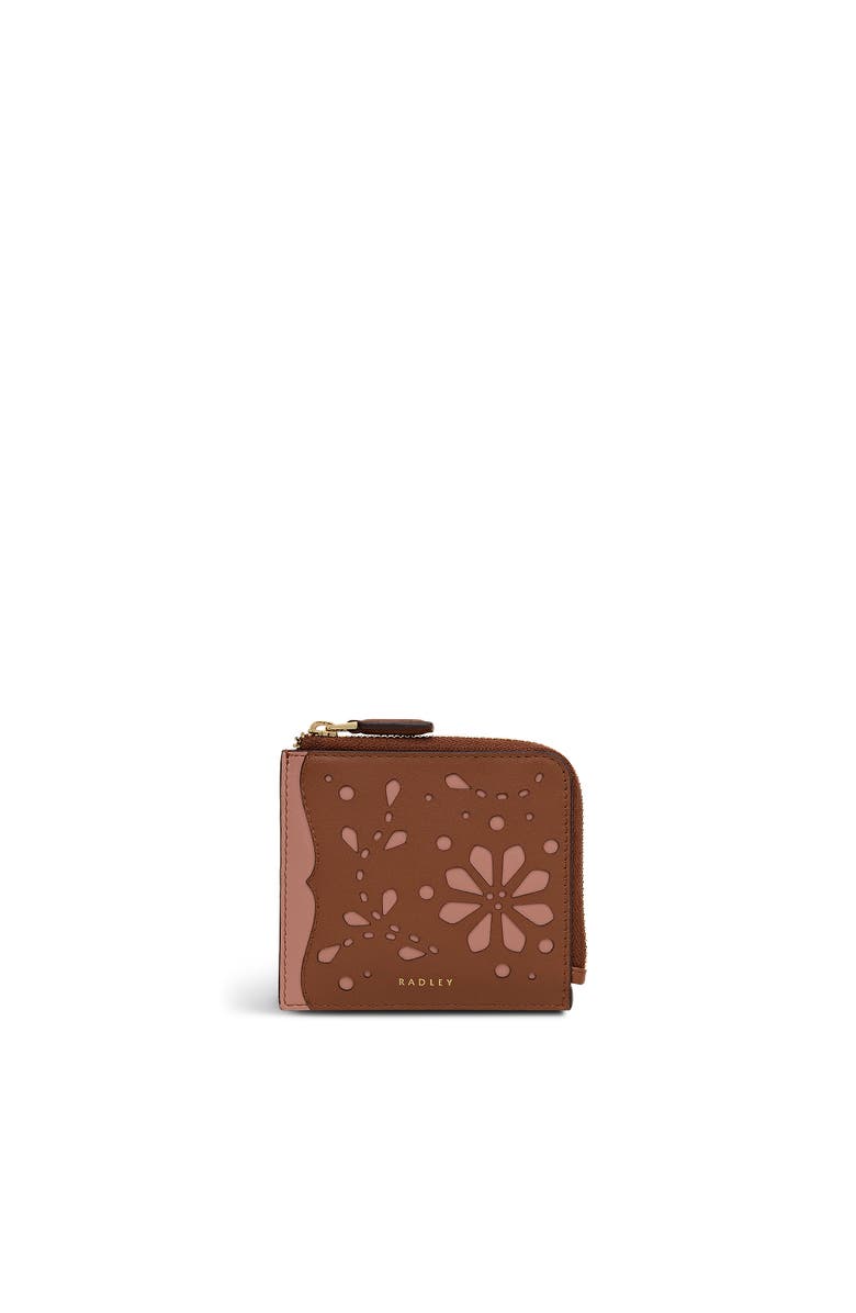 Radley Chilworth Street - Cut Out Medium Zip Around Wallet, Main, color, Carnation