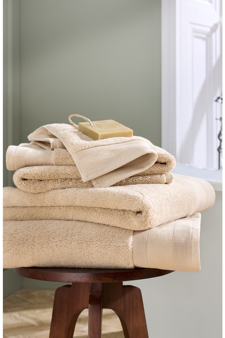 Signature Luxury 100% Cotton Hand Towels, Alternate, color, Sand