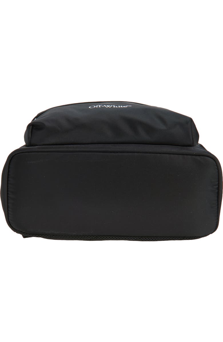 Off-White Classic Dome Nylon Backpack, Alternate, color, Black