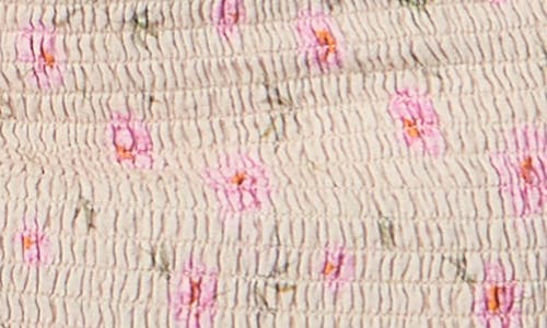 Florence By Mills Smocked Miniskirt In Multi