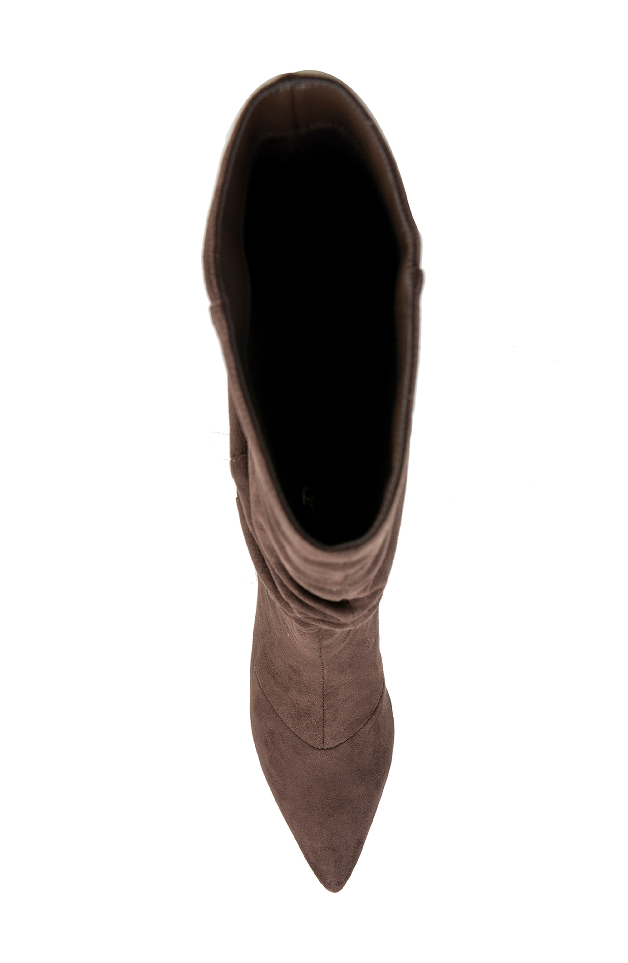 Penelope Faux Suede Knee High Boot, Alternate, color, ESPRESSO FAUX SUEDE