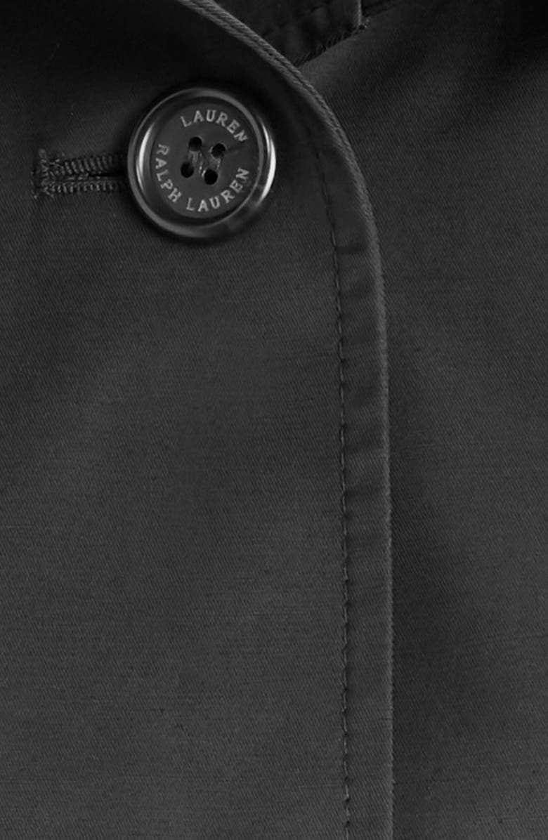 Lauren Ralph Lauren Hooded Water Repellent Trench Coat, Alternate, color, 