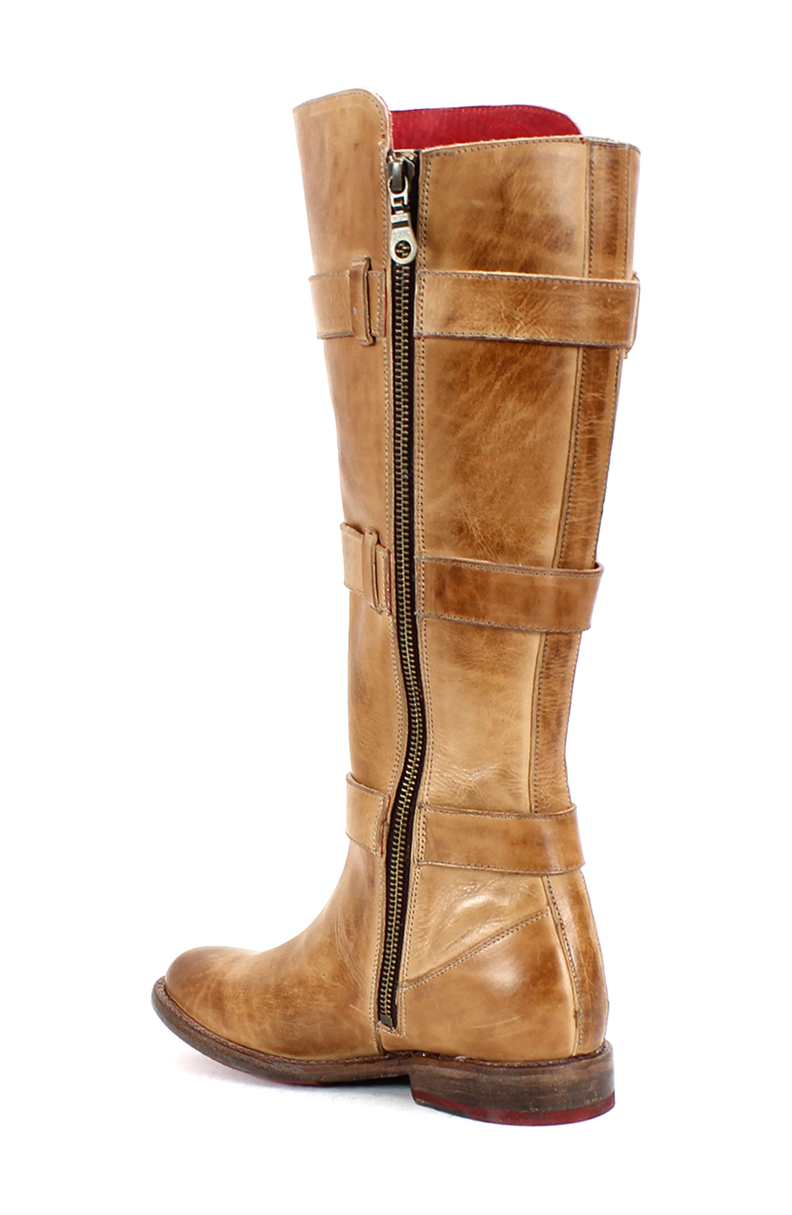 Kitty Knee High Boot, Alternate, color, TAN RUSTIC