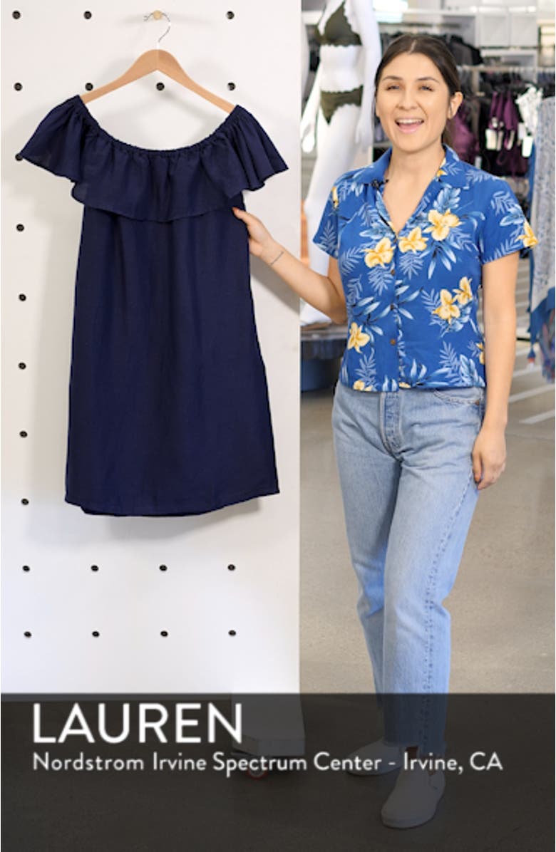 Off the Shoulder Cover-Up Dress, sales video thumbnail