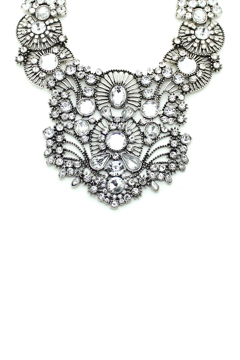 Manhattan Necklace, Alternate, color, silver