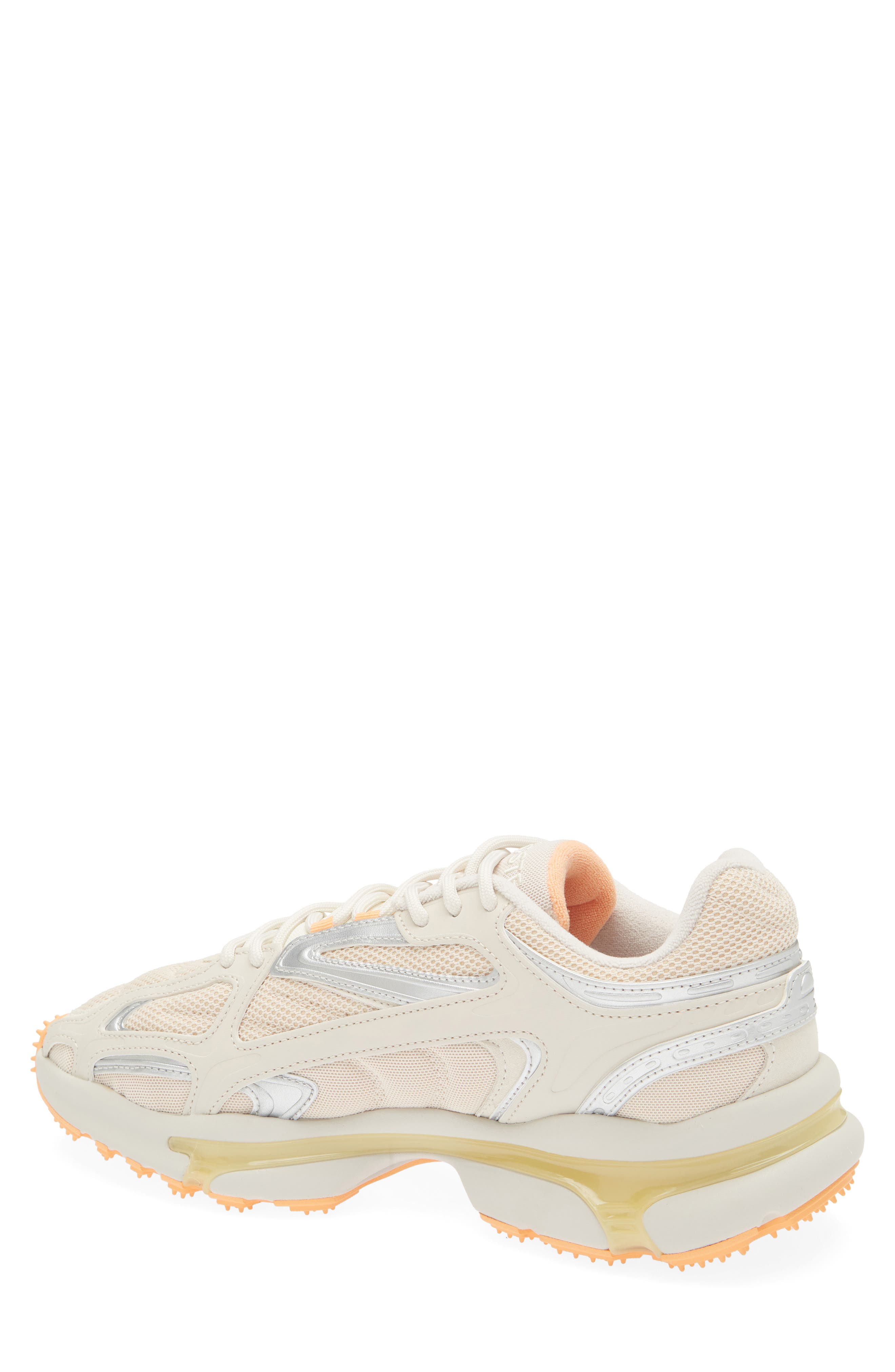 Lacoste L003 2K24 Sneaker, Alternate, color, Light Tan/ Light Orange