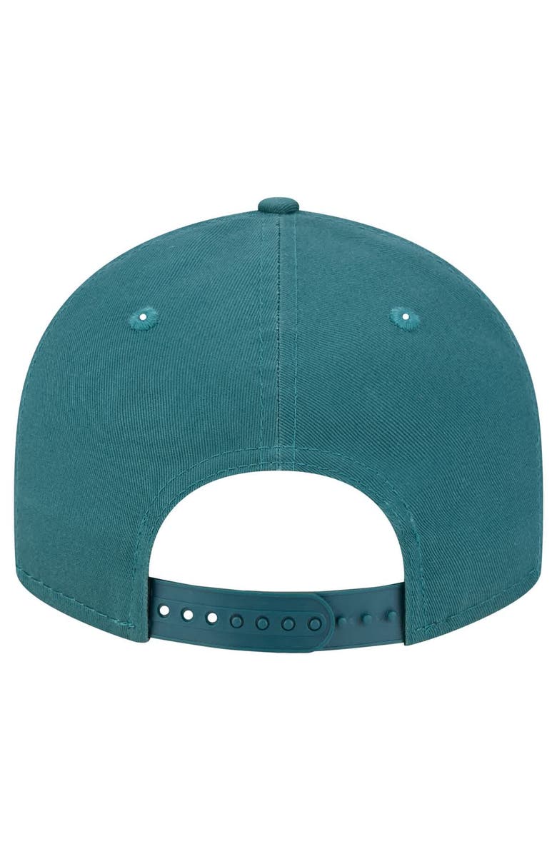 New Era Men's New Era Green Philadelphia Eagles Main Low Profile 9FIFTY Snapback Hat, Alternate, color, Green