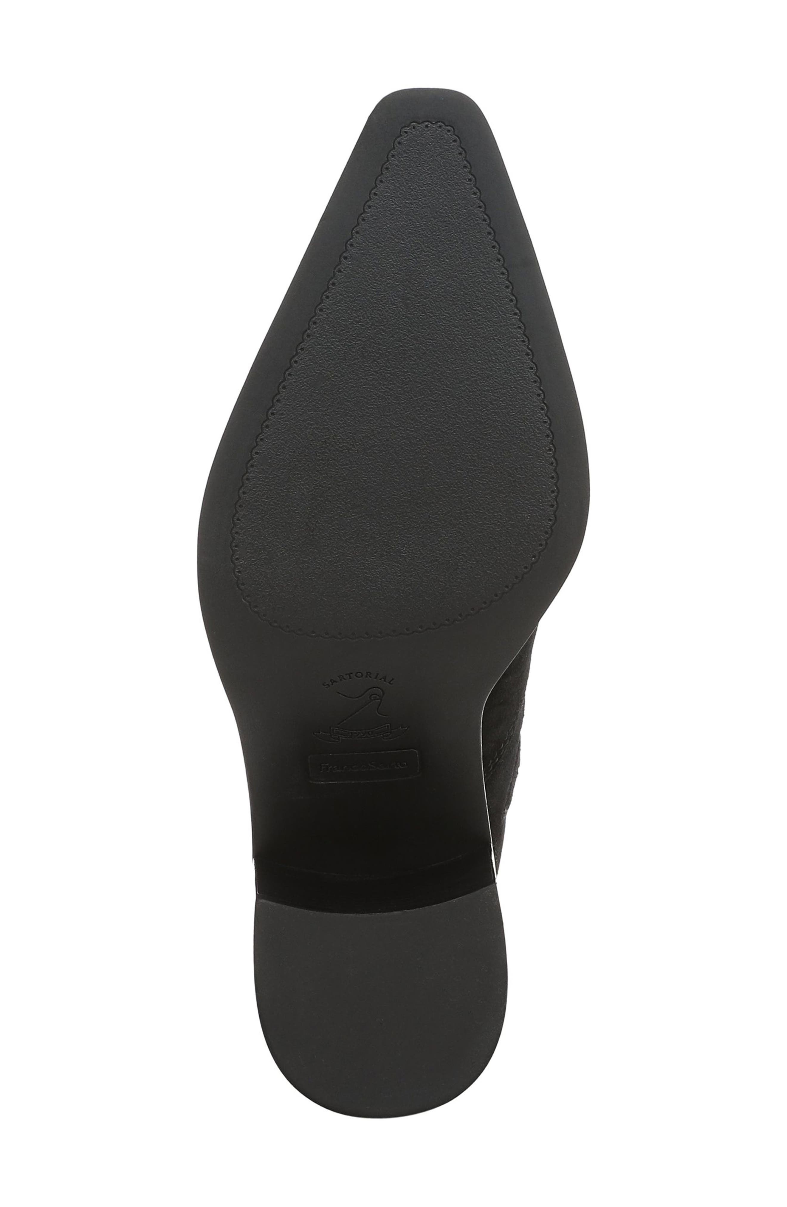 Laken Block Heel Bootie, Alternate, color, BLACK LEATHER