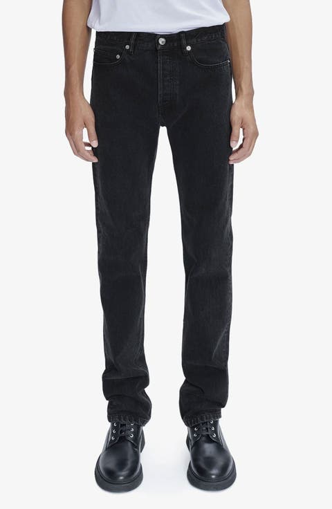 New Standard Straight Leg Jeans (Noir Delave)