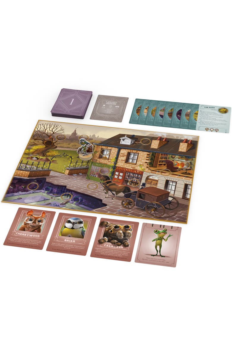 IELLO The Animals Of Baker Street Investigation Game, Alternate, color, 