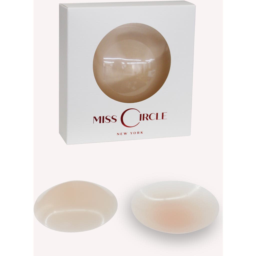 Miss Circle No Adhesive Silicone Reusable Nipple Covers In Brown