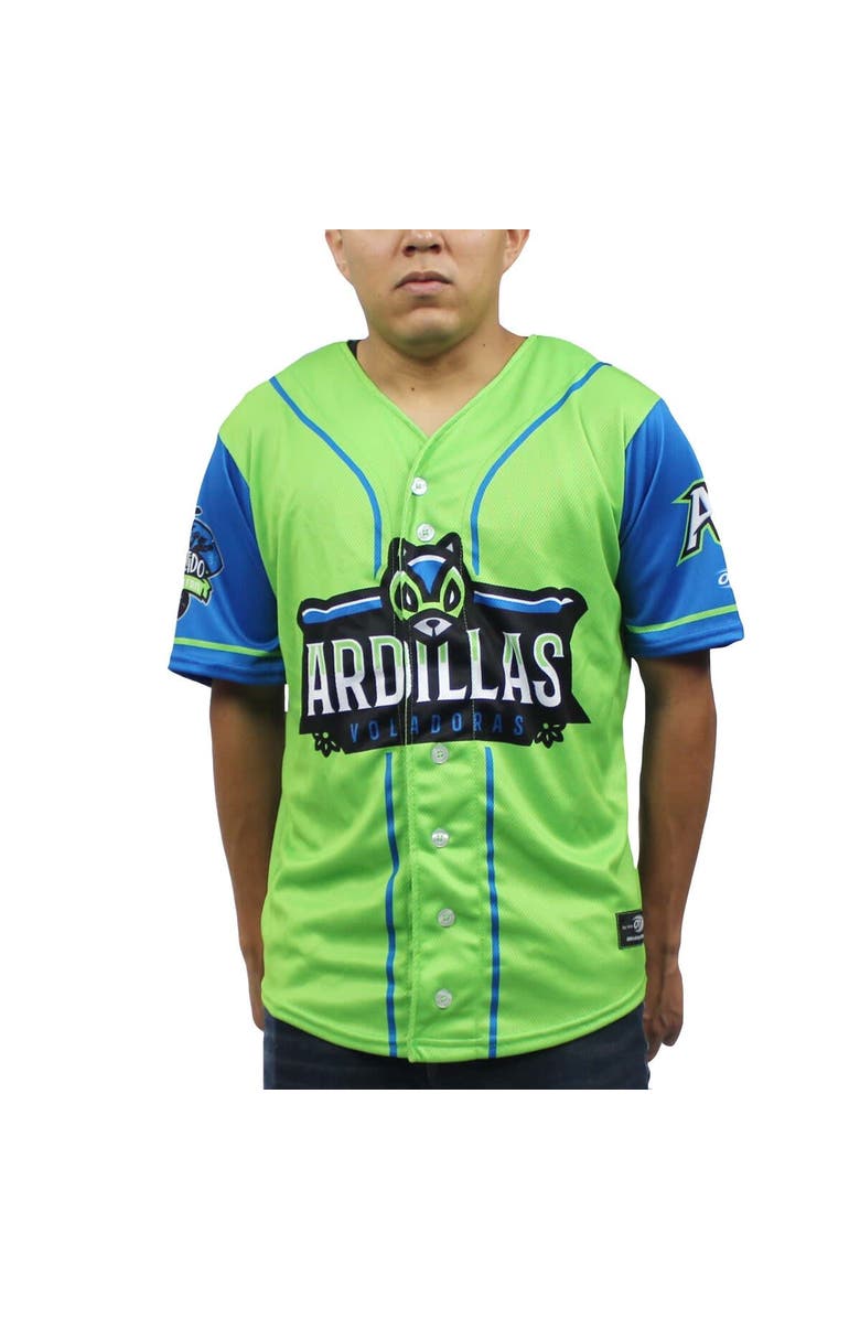 OT SPORTS Men's Green/Blue Richmond Flying Squirrels Copa Replica Jersey, Main, color, 