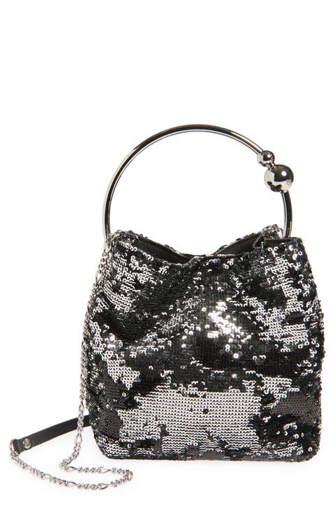 The Circus Sequin Bucket Bag